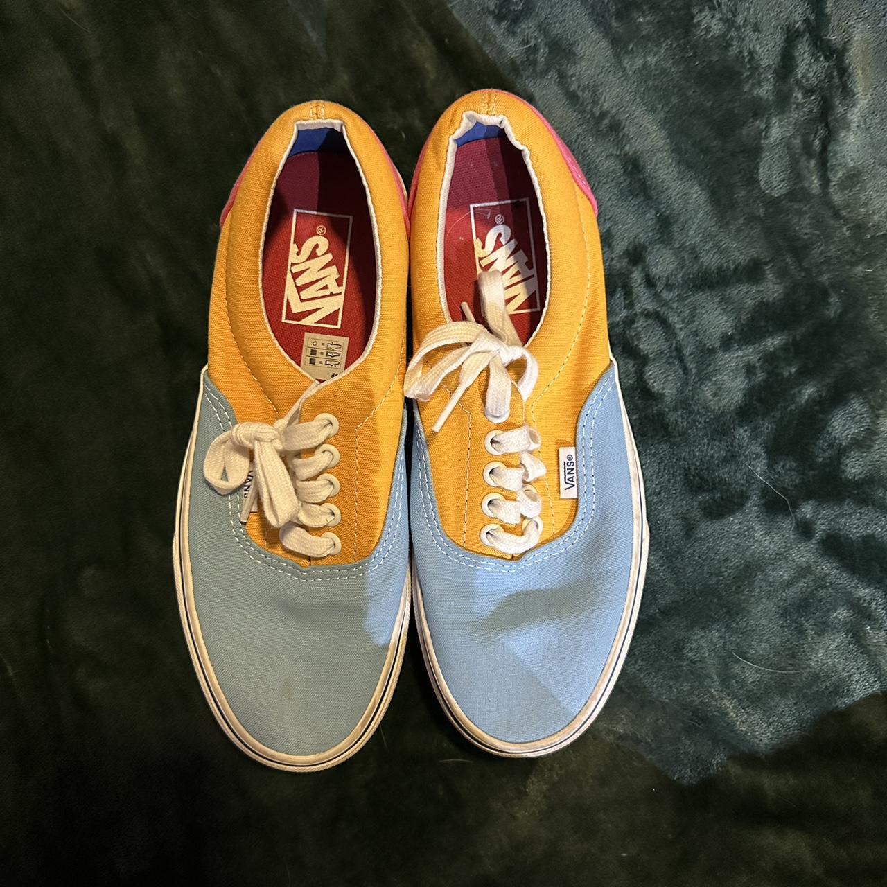 vans color block ERA skate shoes