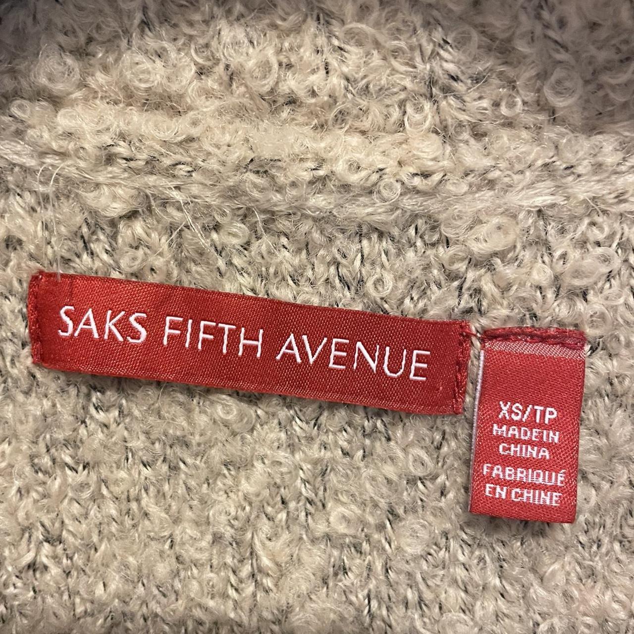 A. Saks Women's Tan and Cream Gilet (4)