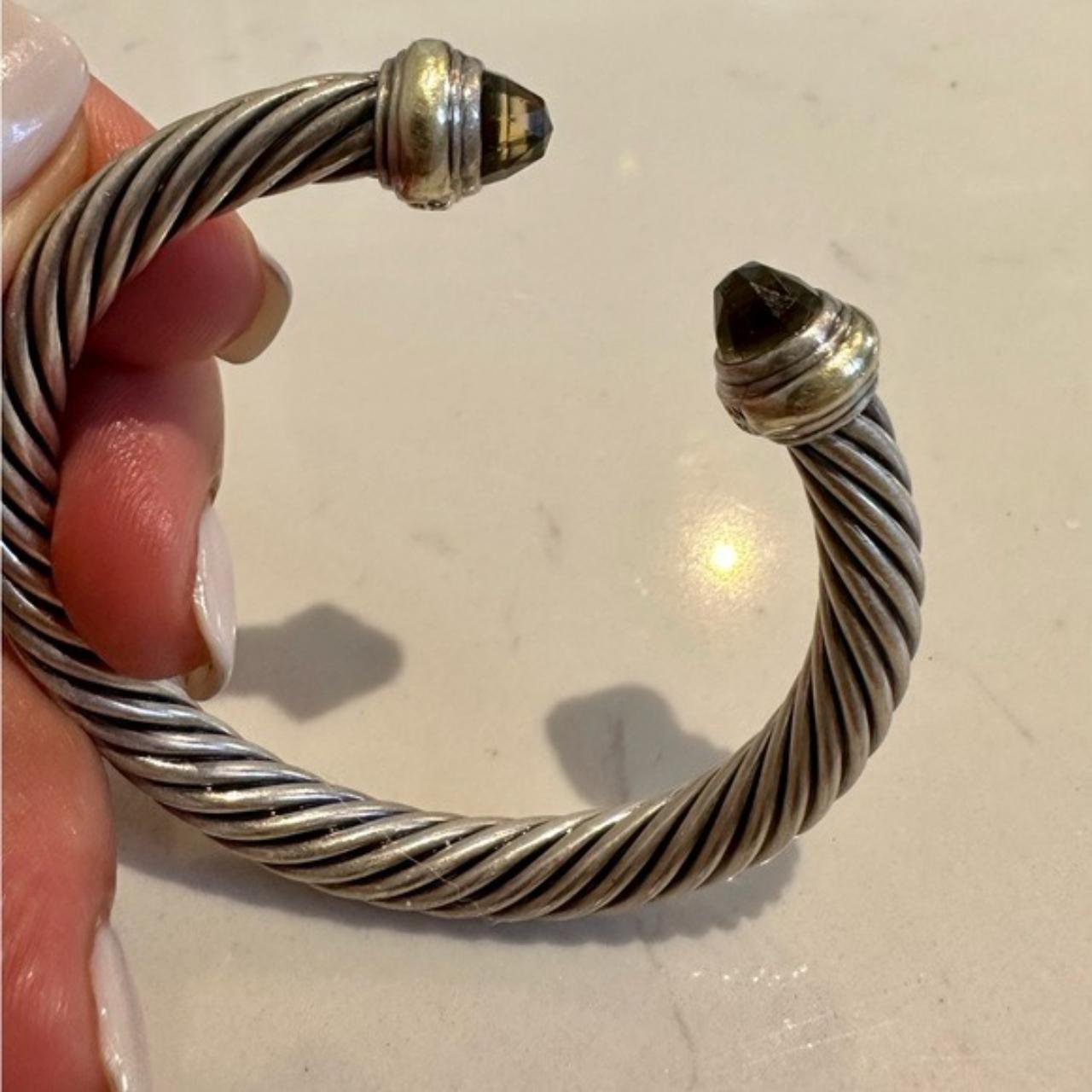 David Yurman Women's Silver and Gold Jewellery Depop