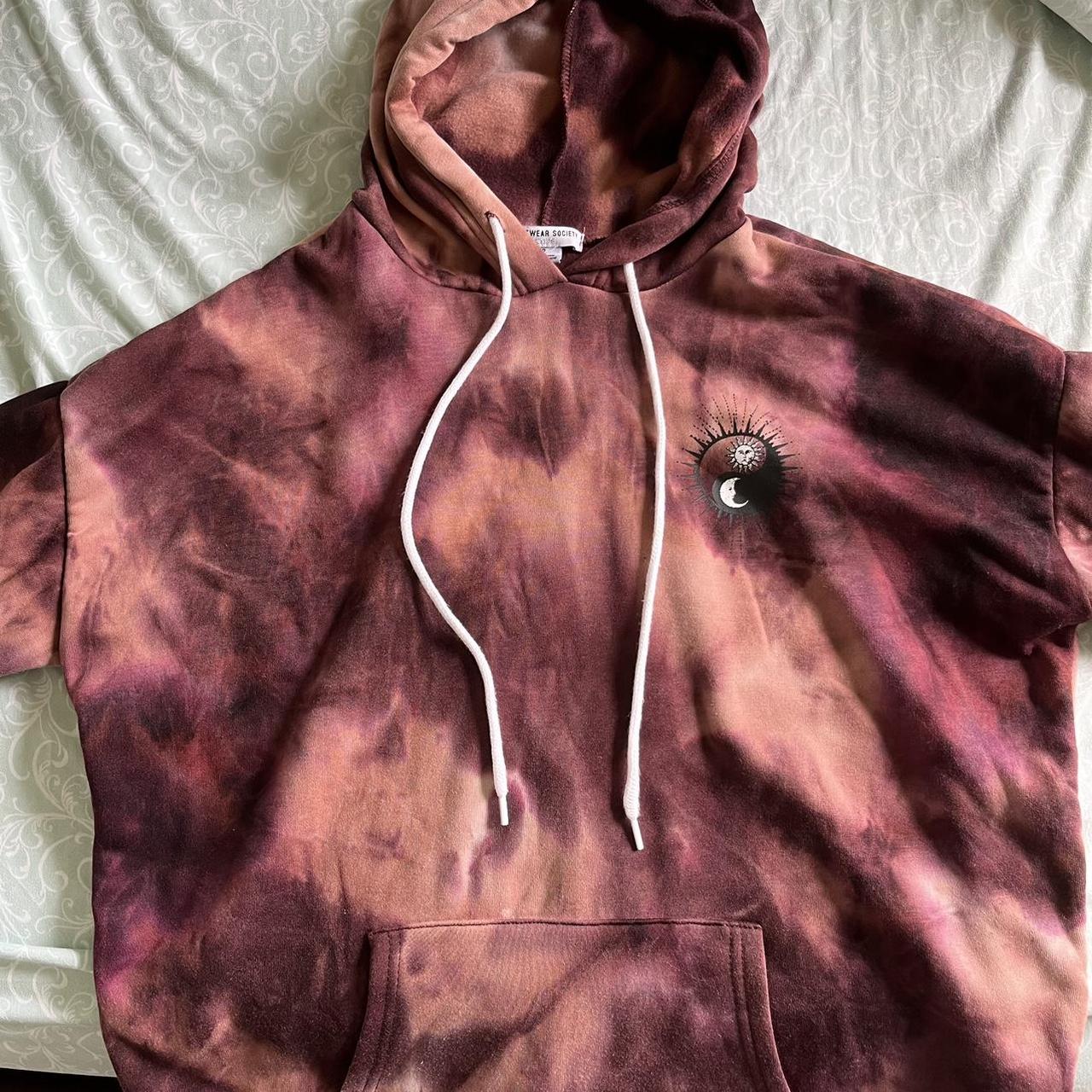 oversized tie dye sweatshirt