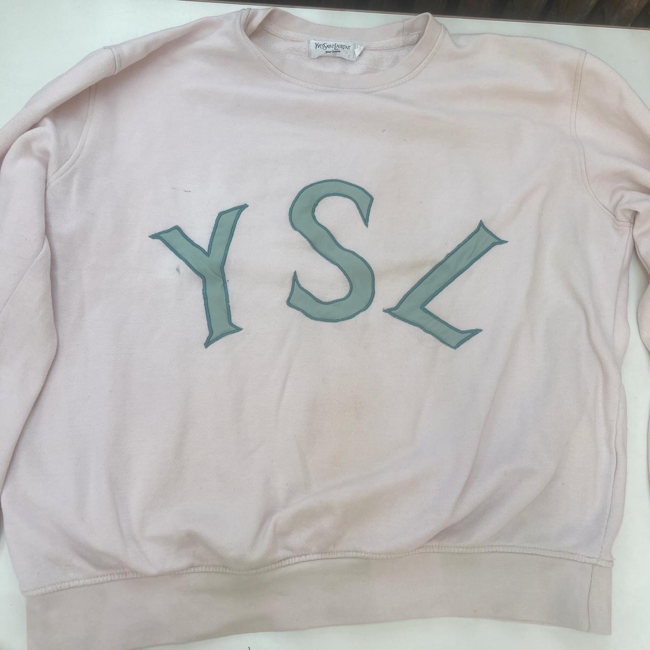 Vintage YSL sweater jumper fits a size