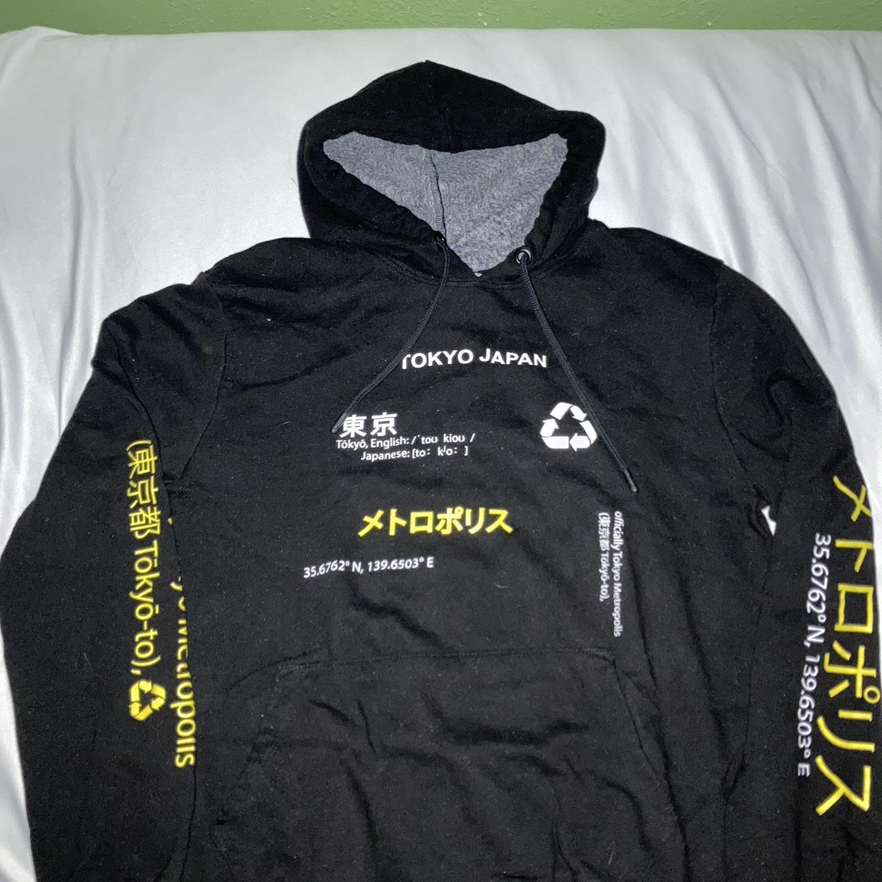 Chinese lemonade production label best sale graphic drop shoulder hoodie