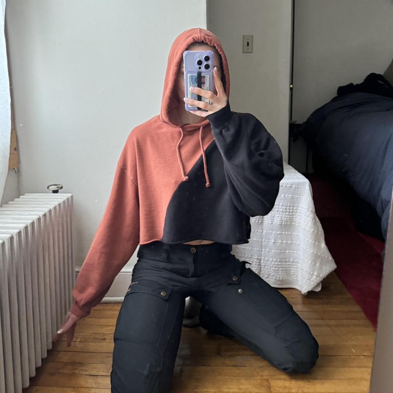 Free people cropped hoodie best sale