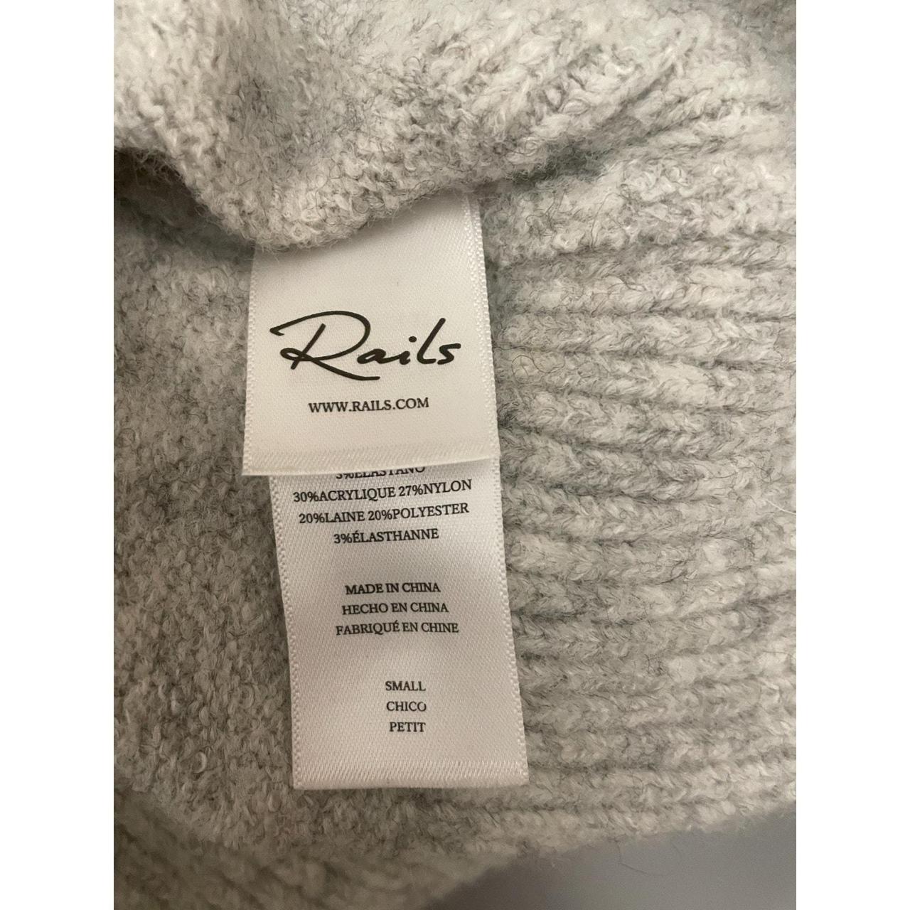 Rails Women's Sweater - Grey - S – The Rails Anis… - image 6