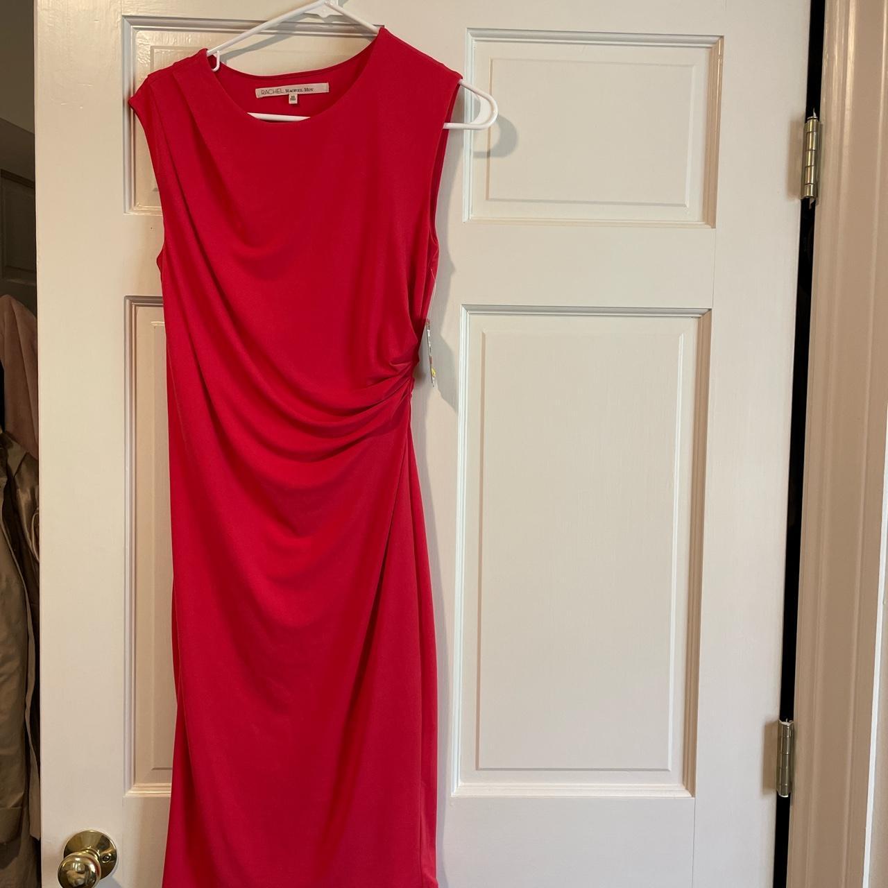 Women's Red and Pink Dress | Depop