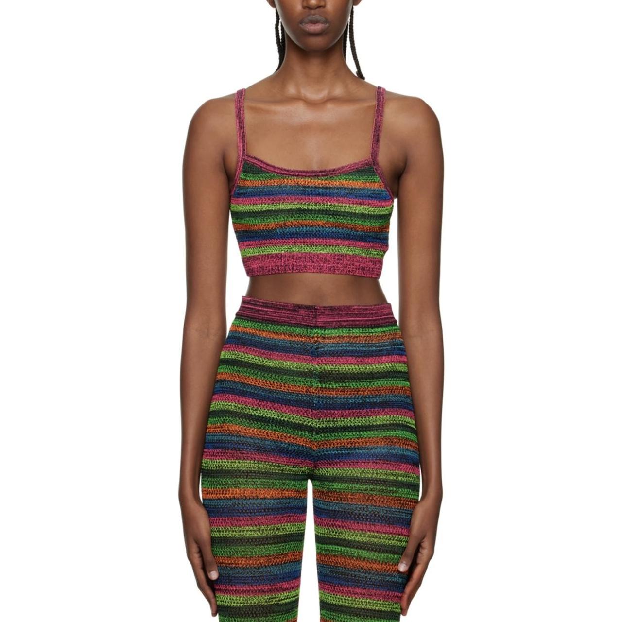 AGR Women's Pink and Black Jumpsuit