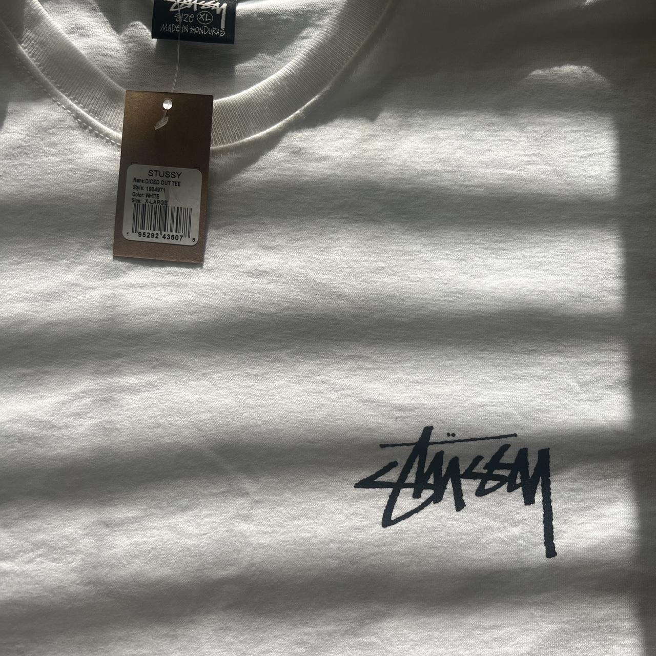 Rare* Stussy Diced Out Tee. Material: 100%... - Depop