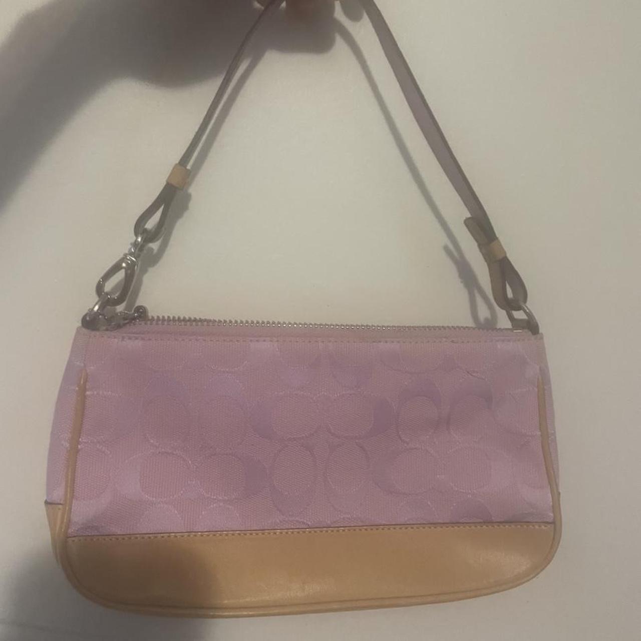 Small pink best sale coach purse