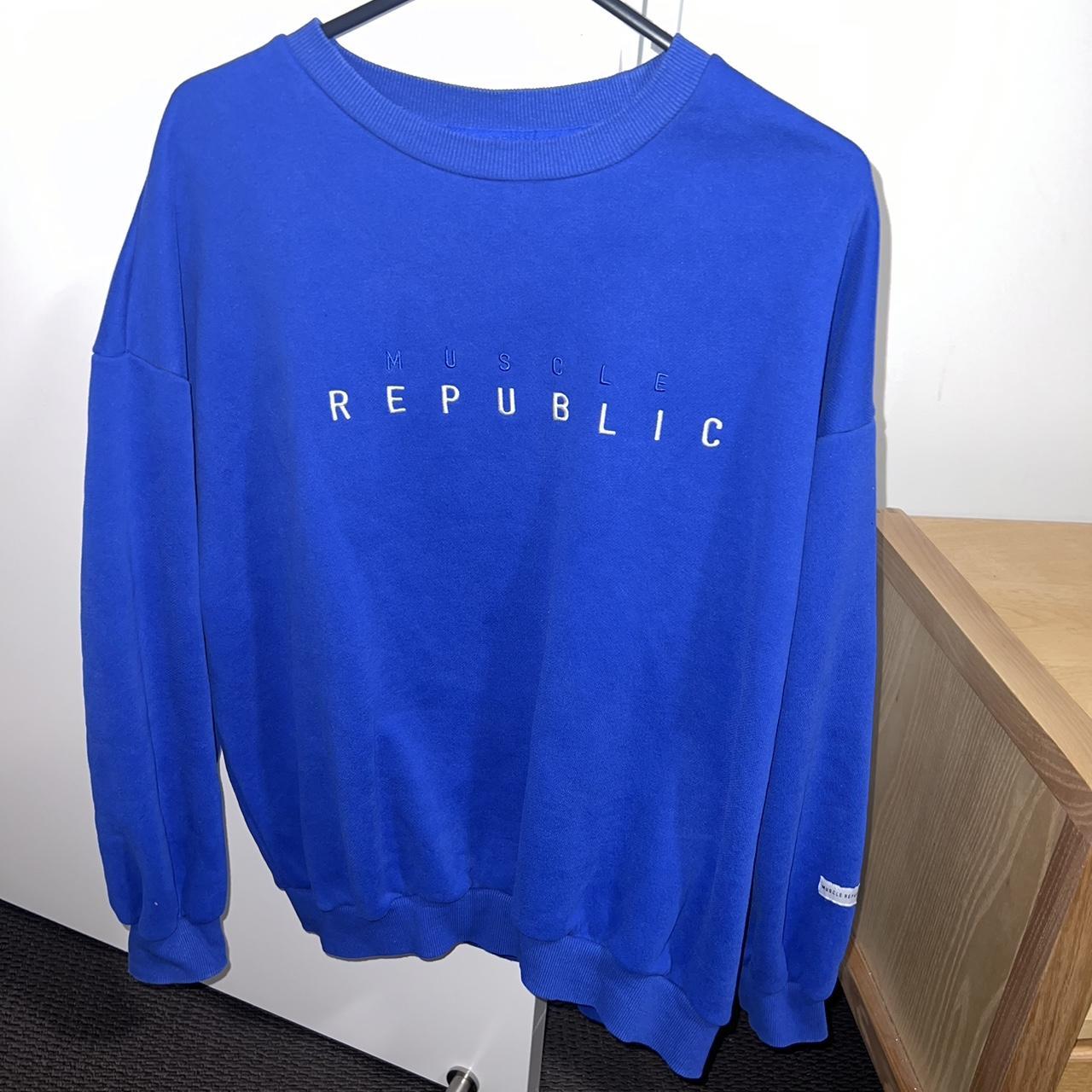 muscle republic jumper #musclerepublic #jumper... - Depop