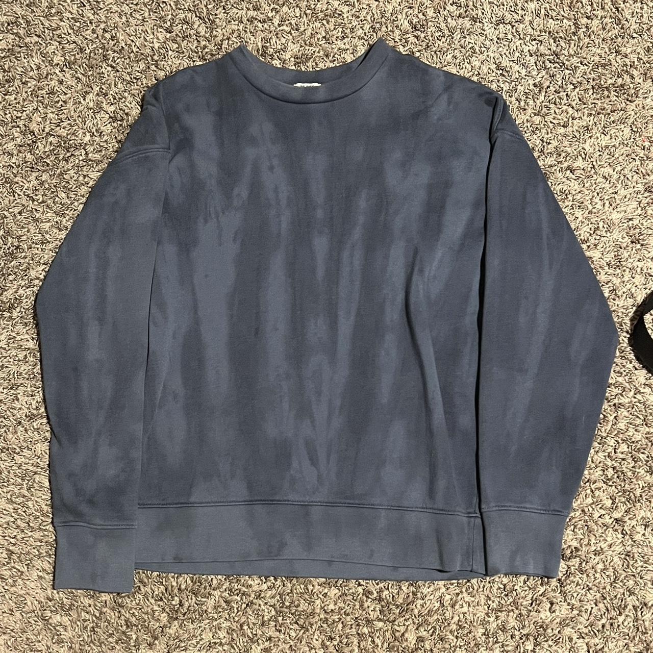 Abercrombie & Fitch blue pullover S - Depop