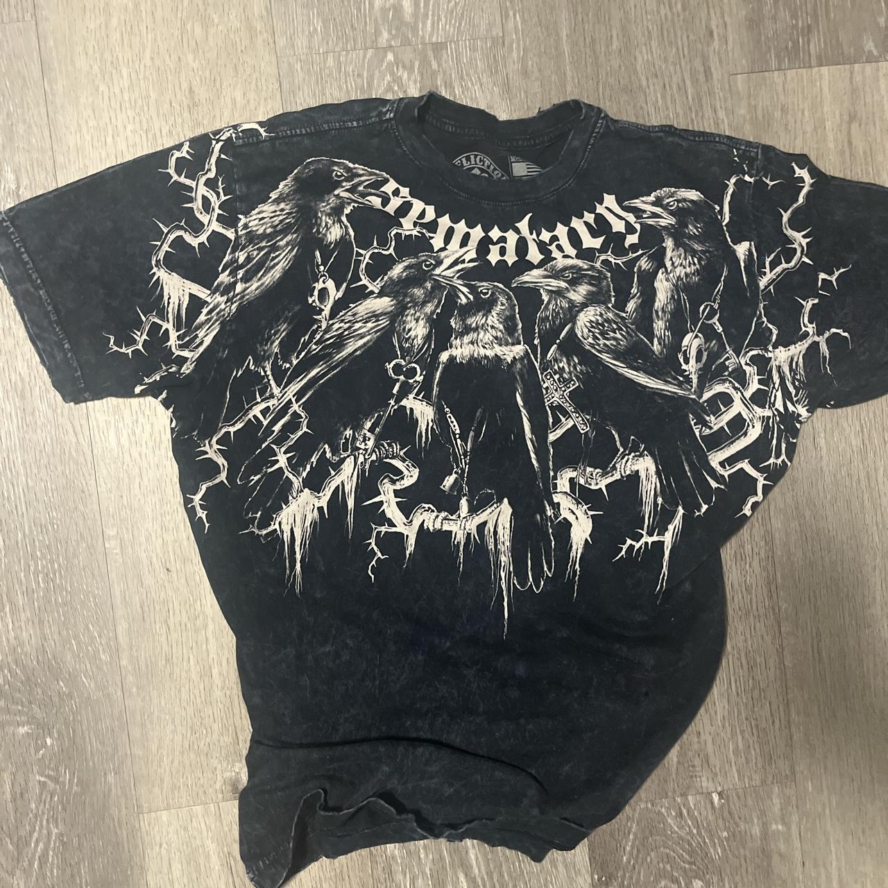 SEMATARY X AFFLICTION T SHIRT 1/250 EVER MADE super... - Depop