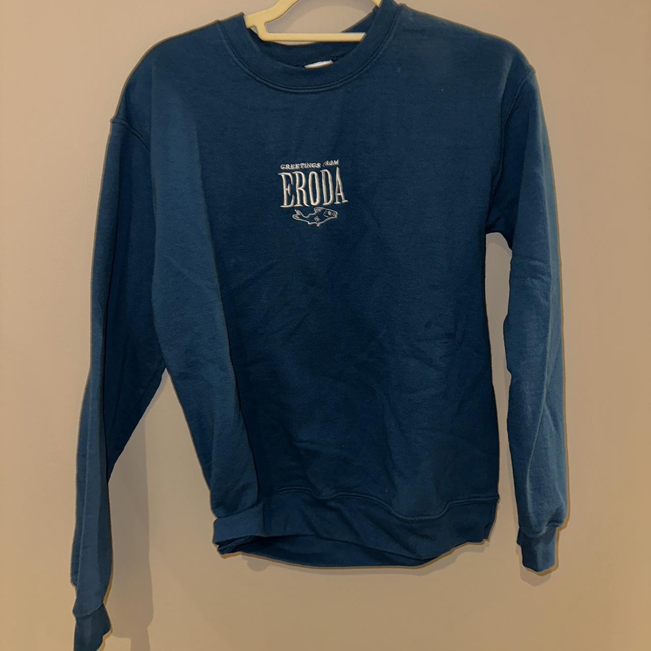 Harry styles best sale blue crew neck