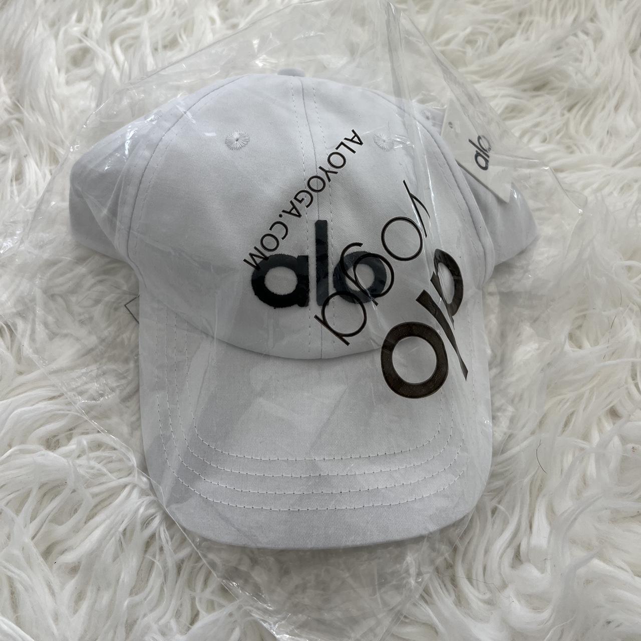 Alo yoga white cap Depop