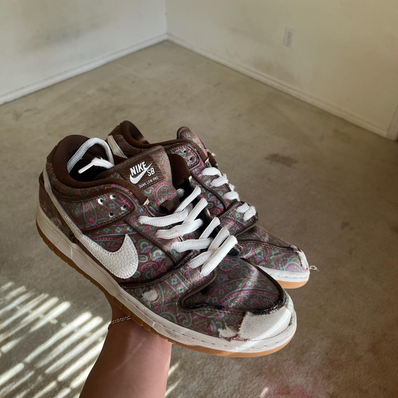 NIKE SB DUNK LOW PRO PAISLEY Best pair of dunks I've... - Depop