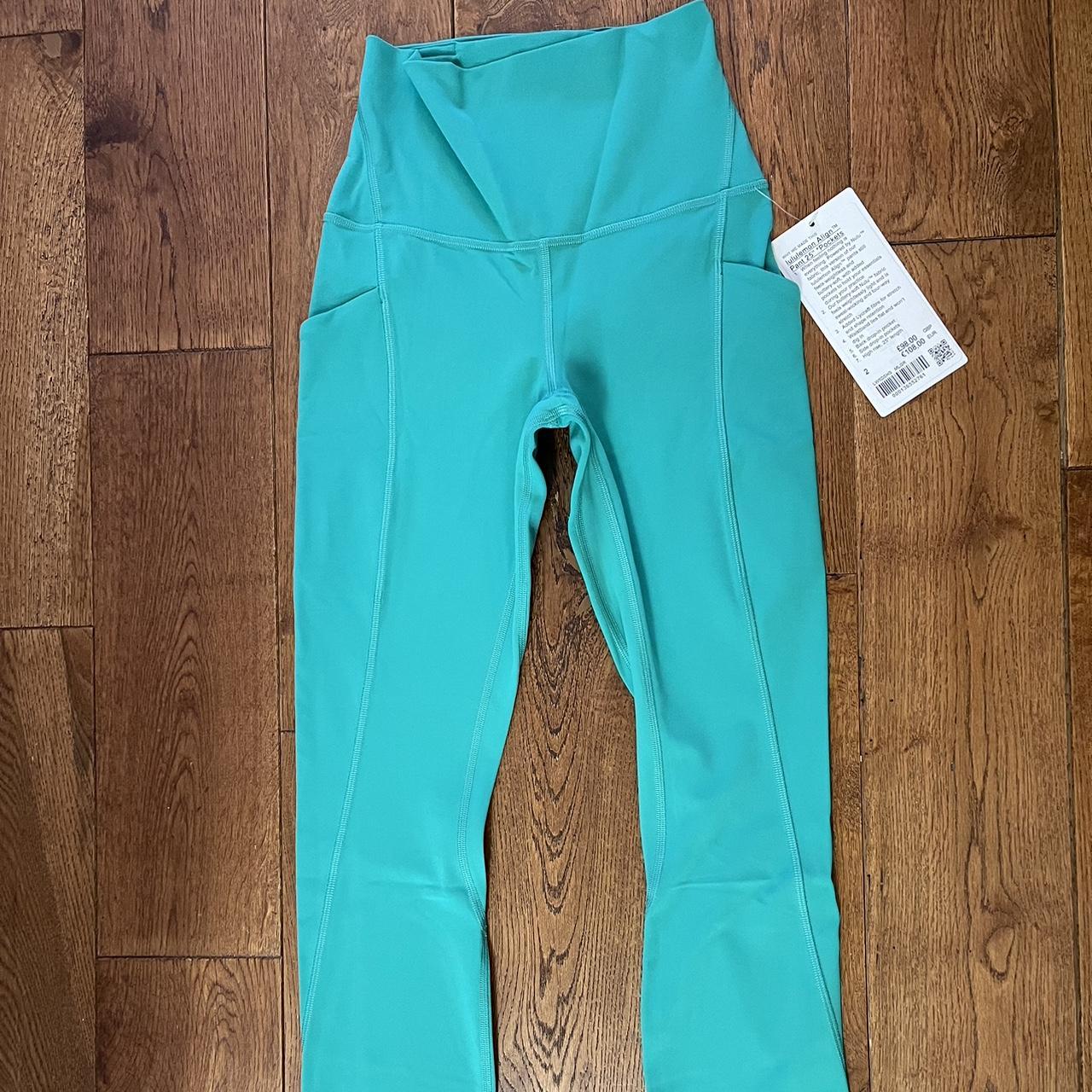 Lululemon Women's Green Leggings Depop