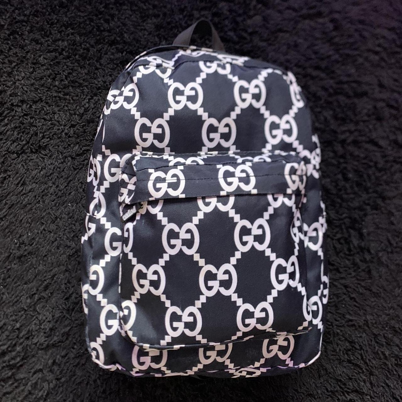 Imran Potato Oreo Gucci Monogram Backpack Very