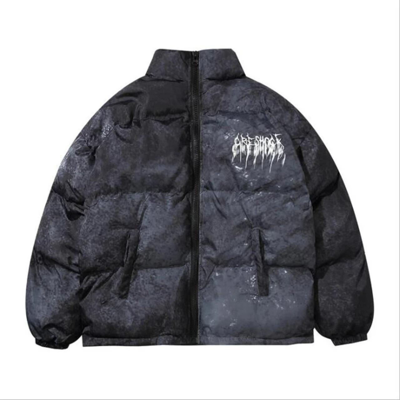 Men Hip Hop Oversize Padded Bomber Jacket Coat Depop 2986