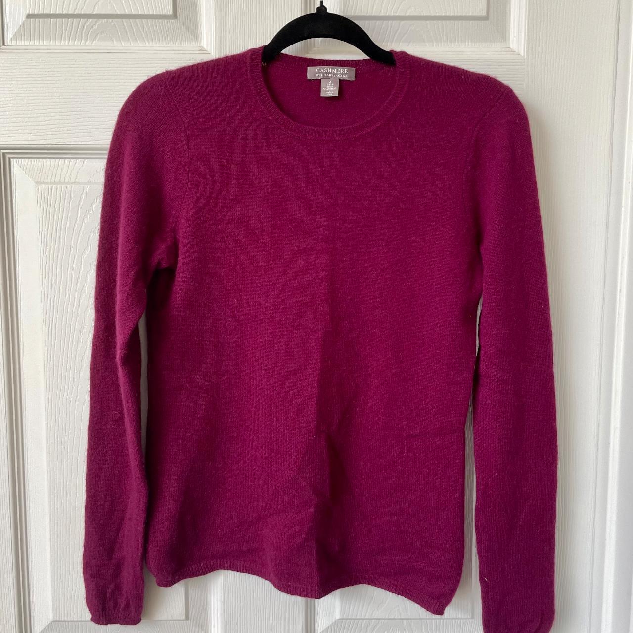 Charter Club 2-Ply 100% Cashmere Crewneck... - Depop