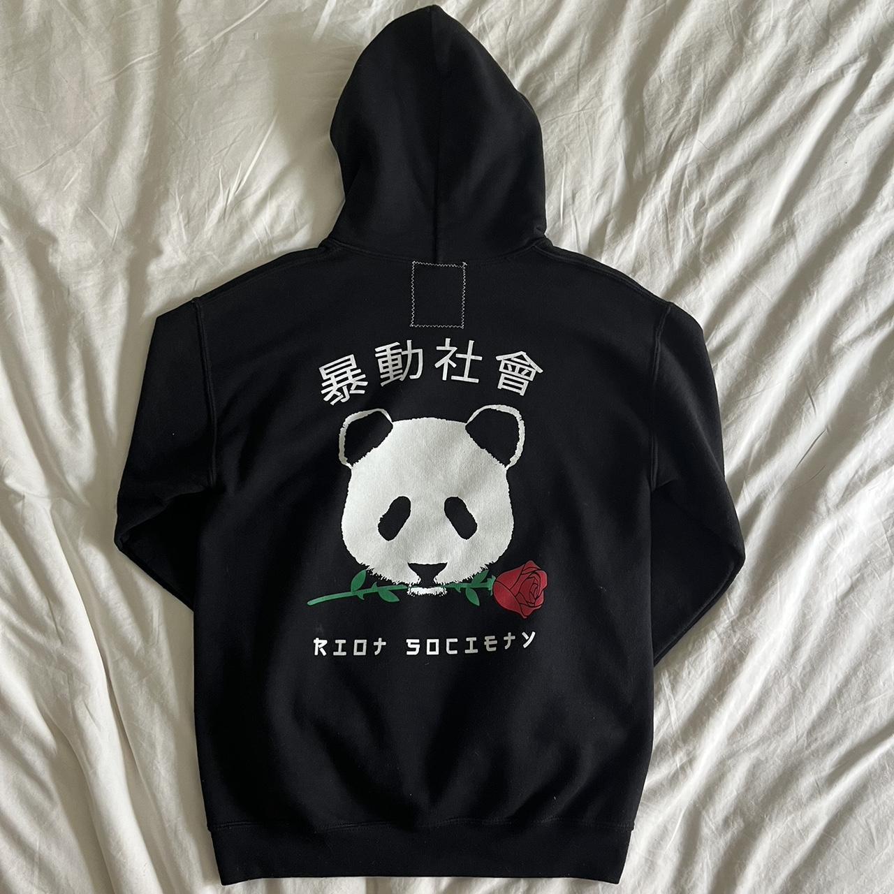 Riot society discount panda rose hoodie