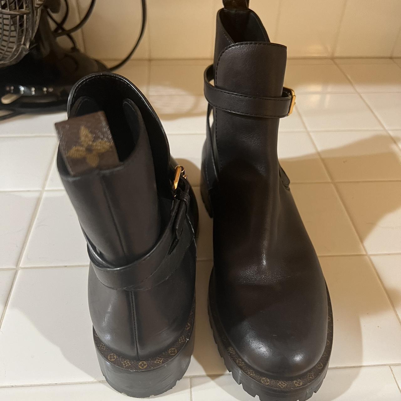 Louis Vuitton Boots Great condition Size 39 7.5 - Depop