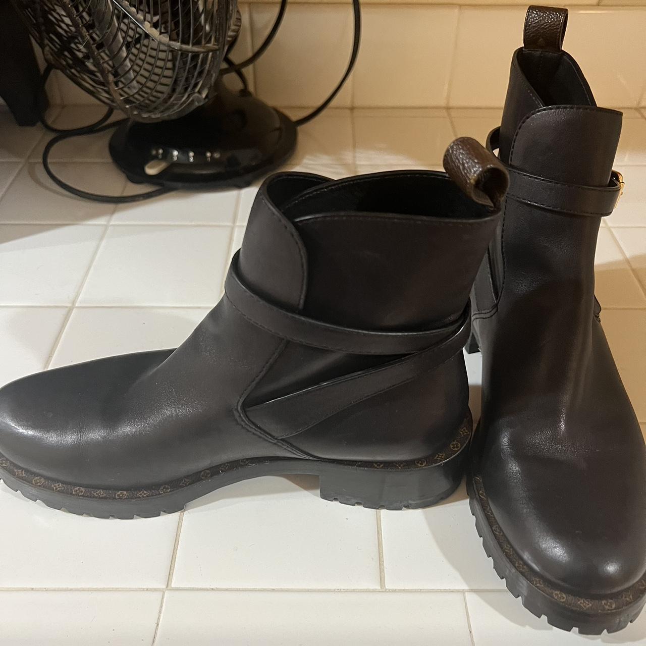 Louis Vuitton Boots Great condition Size 39 7.5 - Depop