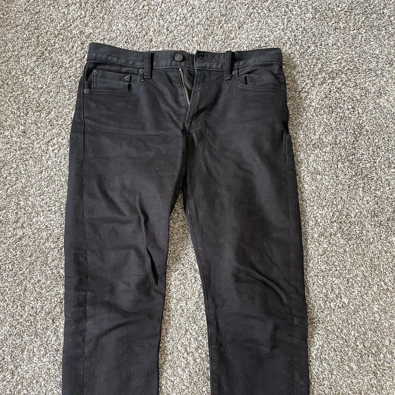 UNIQLO Men's Black Jeans | Depop