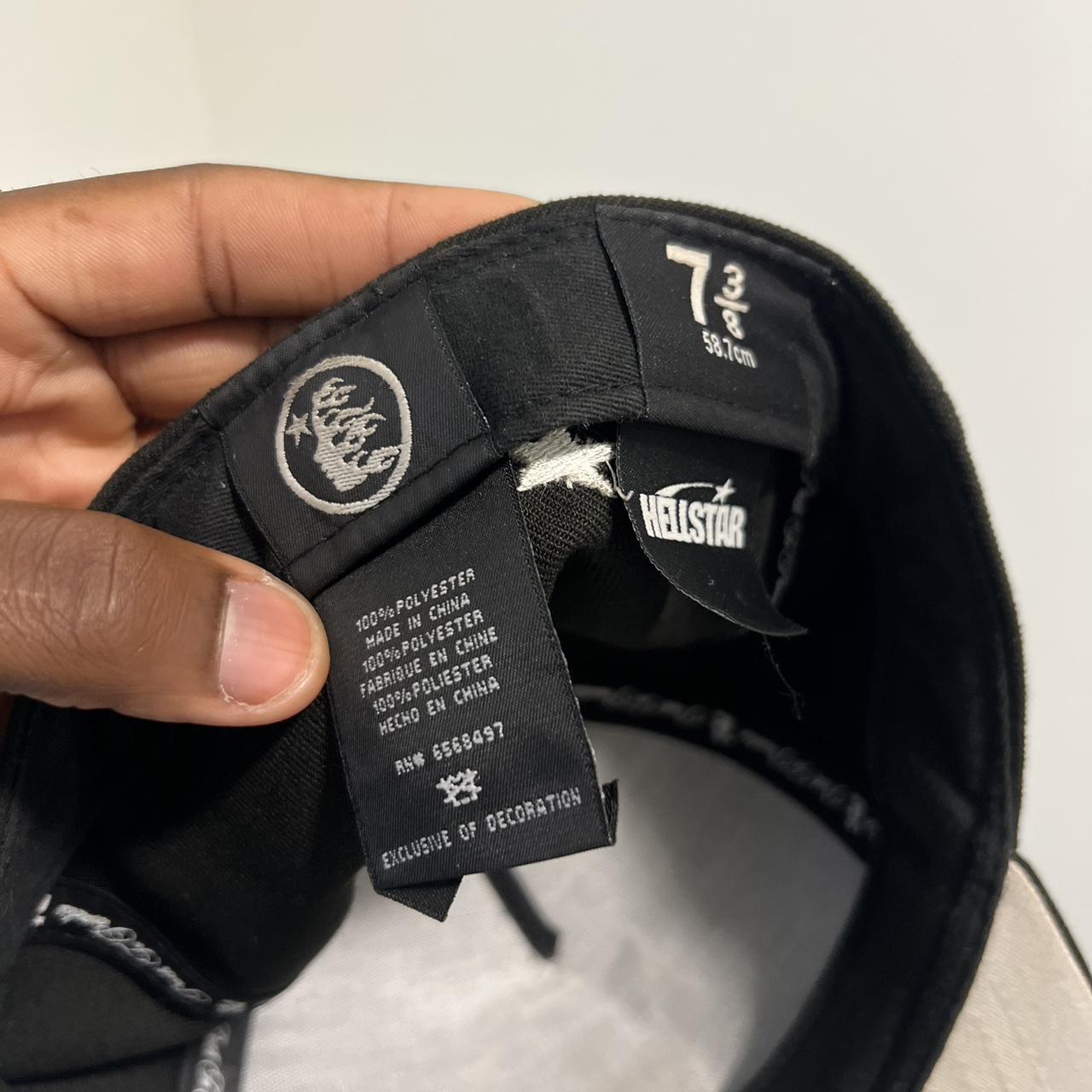 Hellstar Men's Hat - Black – Hell Star rhinestone… - image 5