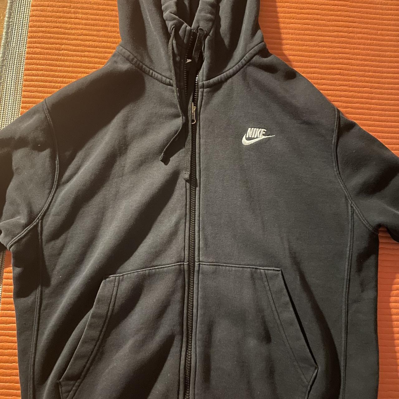 mens nike swoosh zip up hoodie