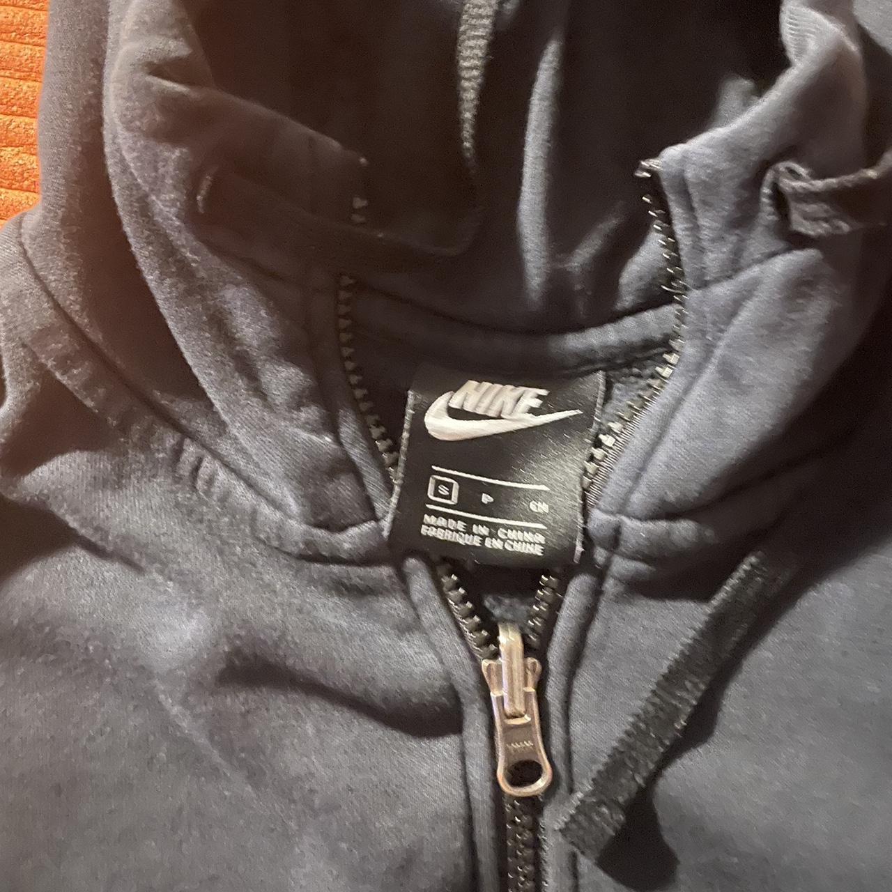 Nike Swoosh Zip up hoodie Slightly used but in very... - Depop