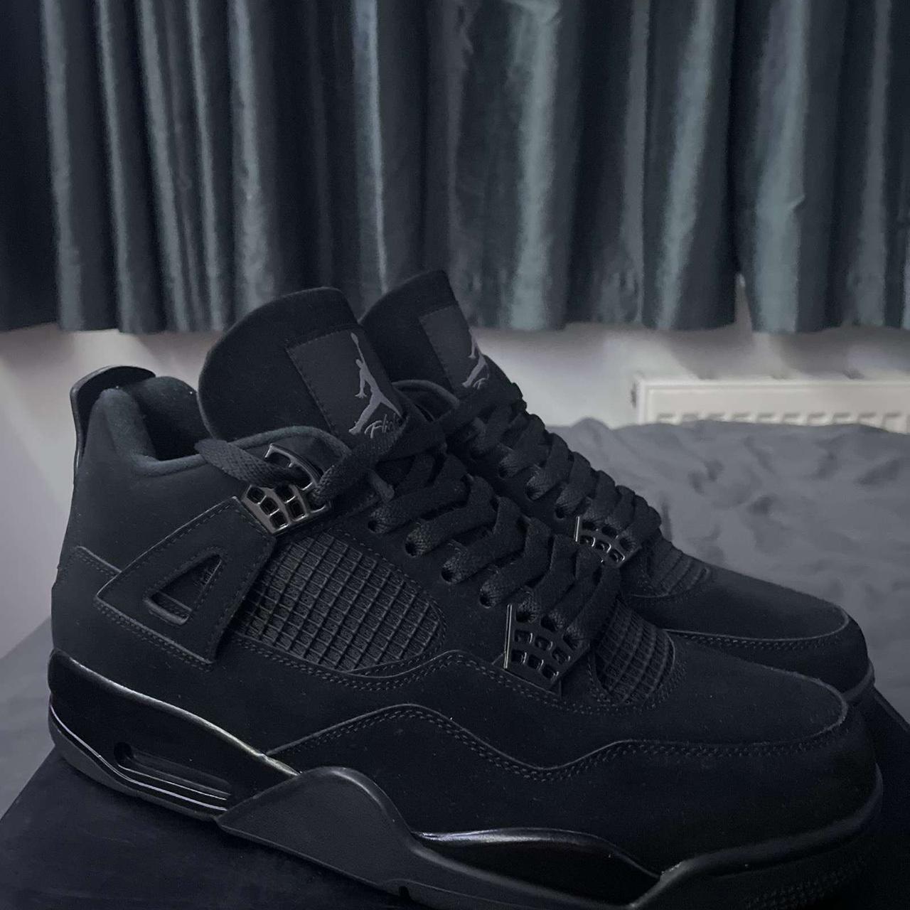 Jordan Men's Black Trainers | Depop