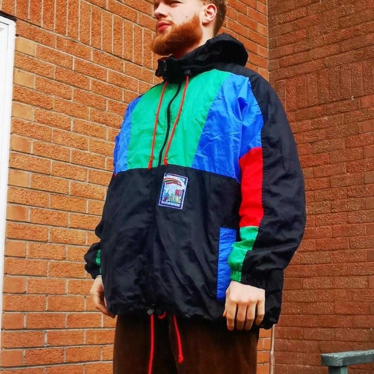 80s shell outlet jacket