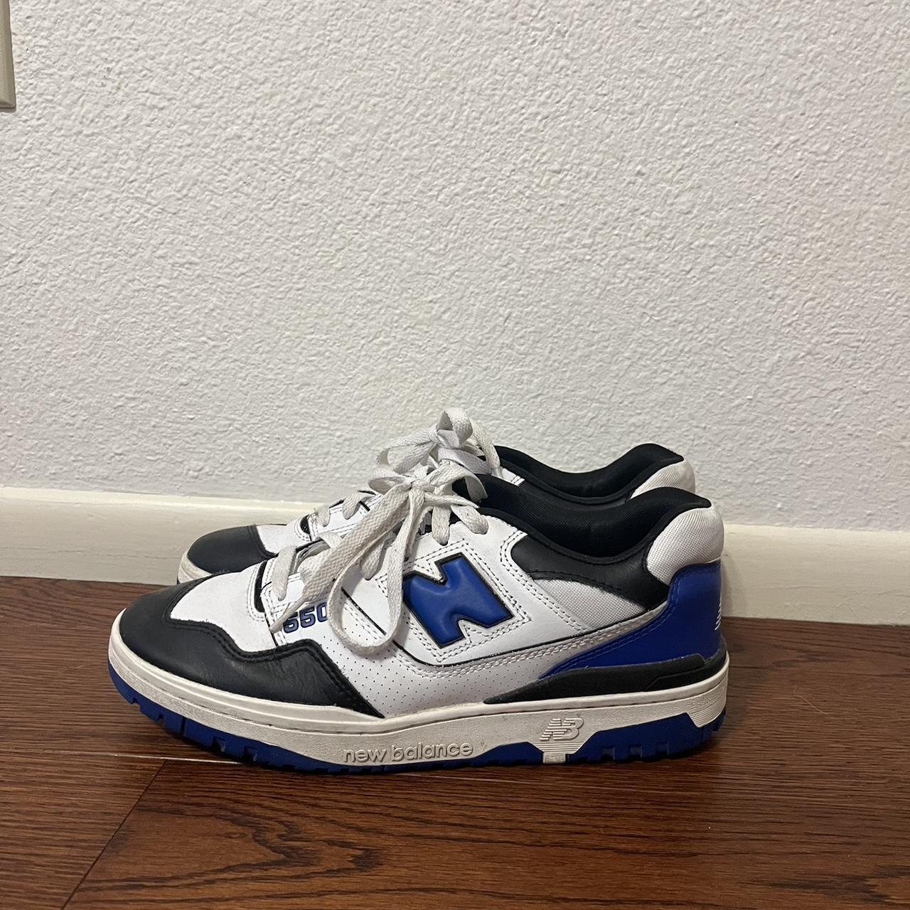 New Balance Men's Blue and Black Trainers