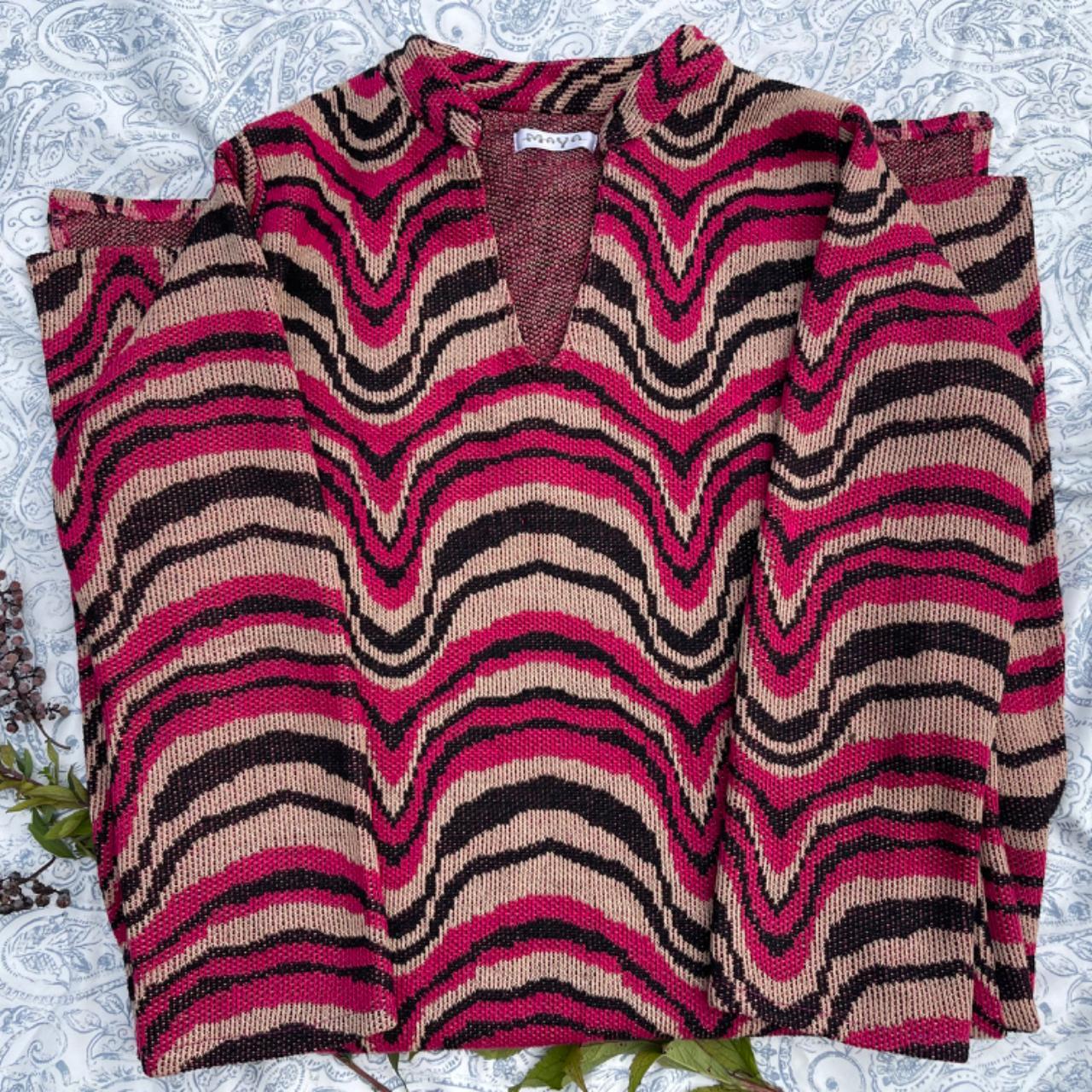 Maya Women's Brown and Pink Dress