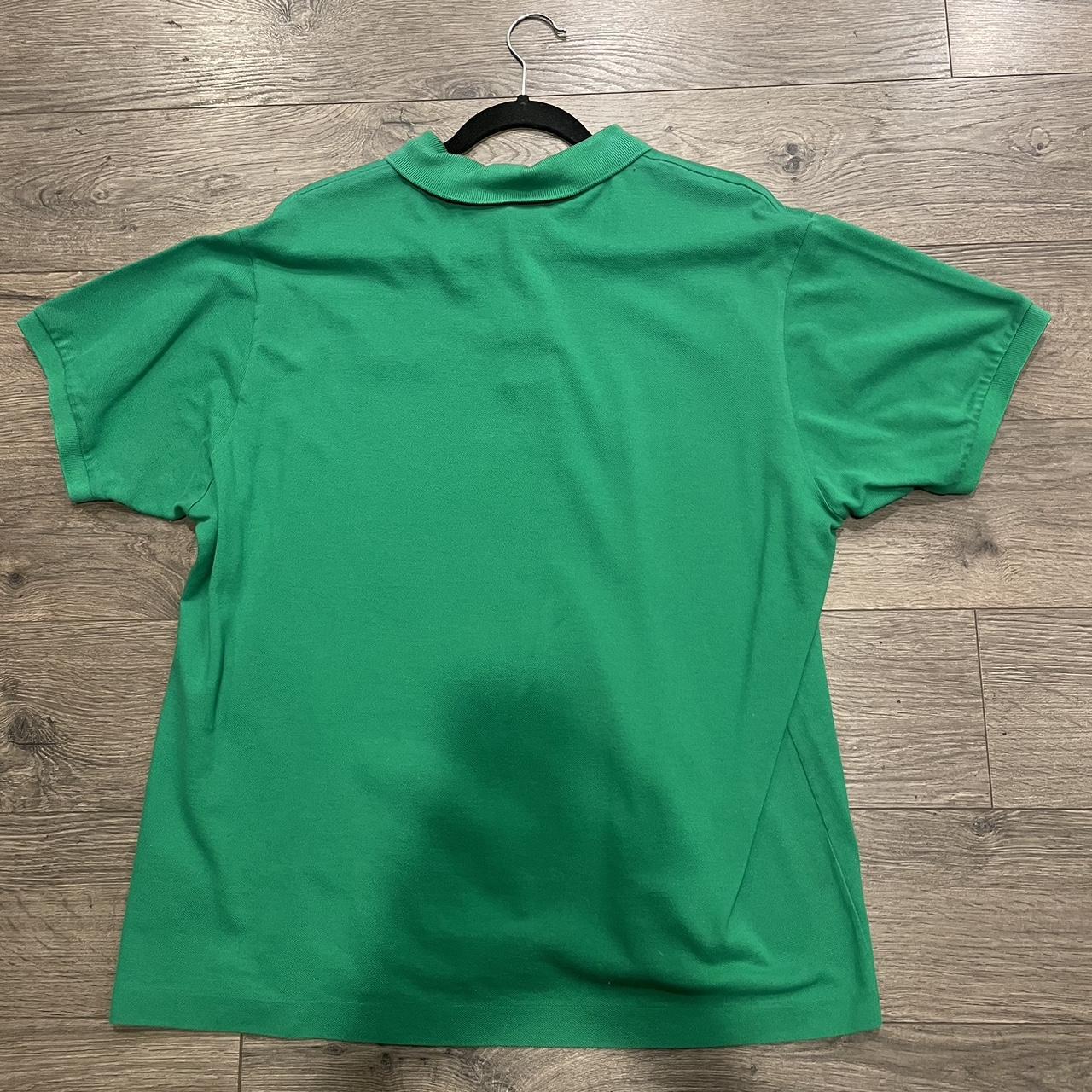 lacoste-men-s-green-polo-shirts-depop