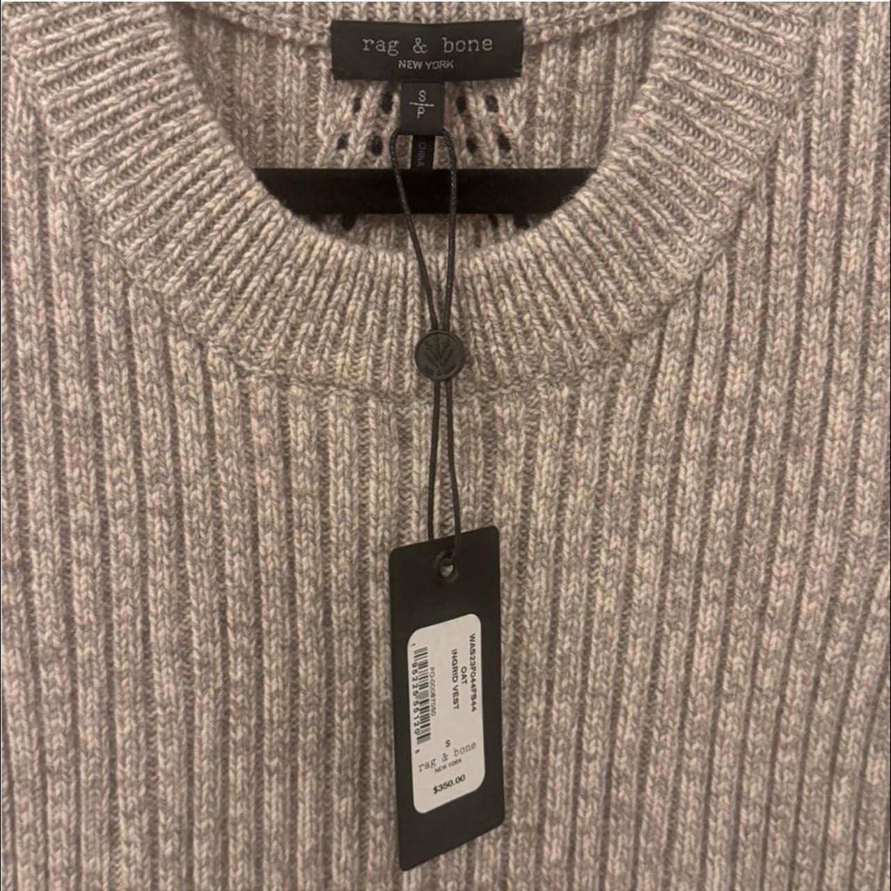 Rag & Bone Women's Sweater - Tan/Cream - S – NWT … - image 3