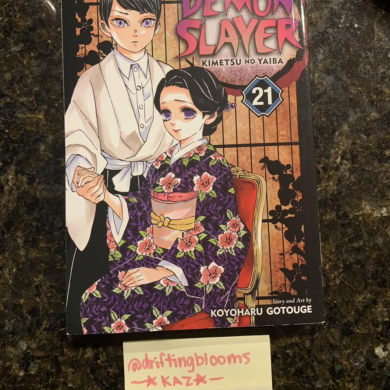 Mangá Demon Slayer Kimetsu No Yaiba Volume 21