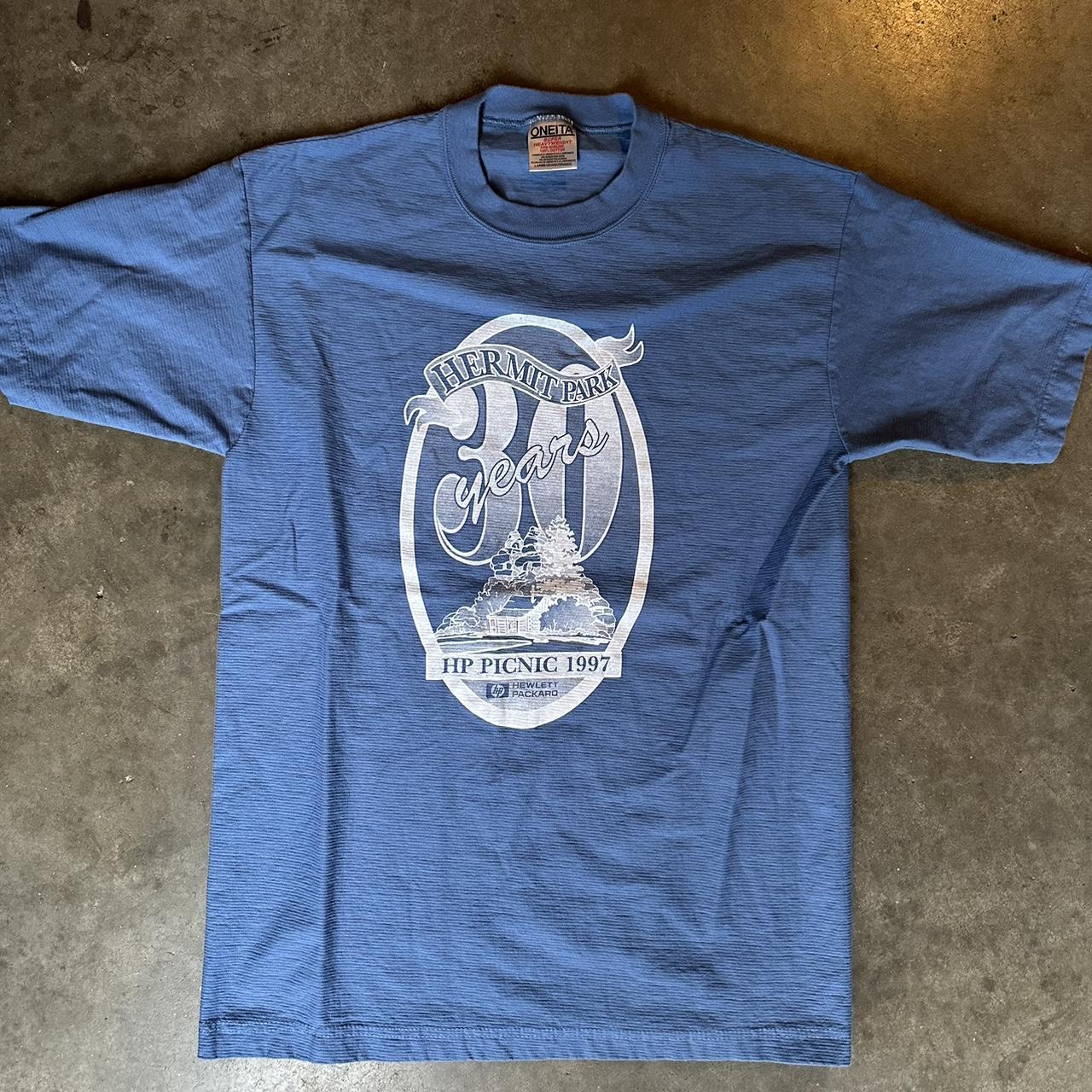 Vintage ‘97 Hermit Park Celebration Shirt • Size... - Depop