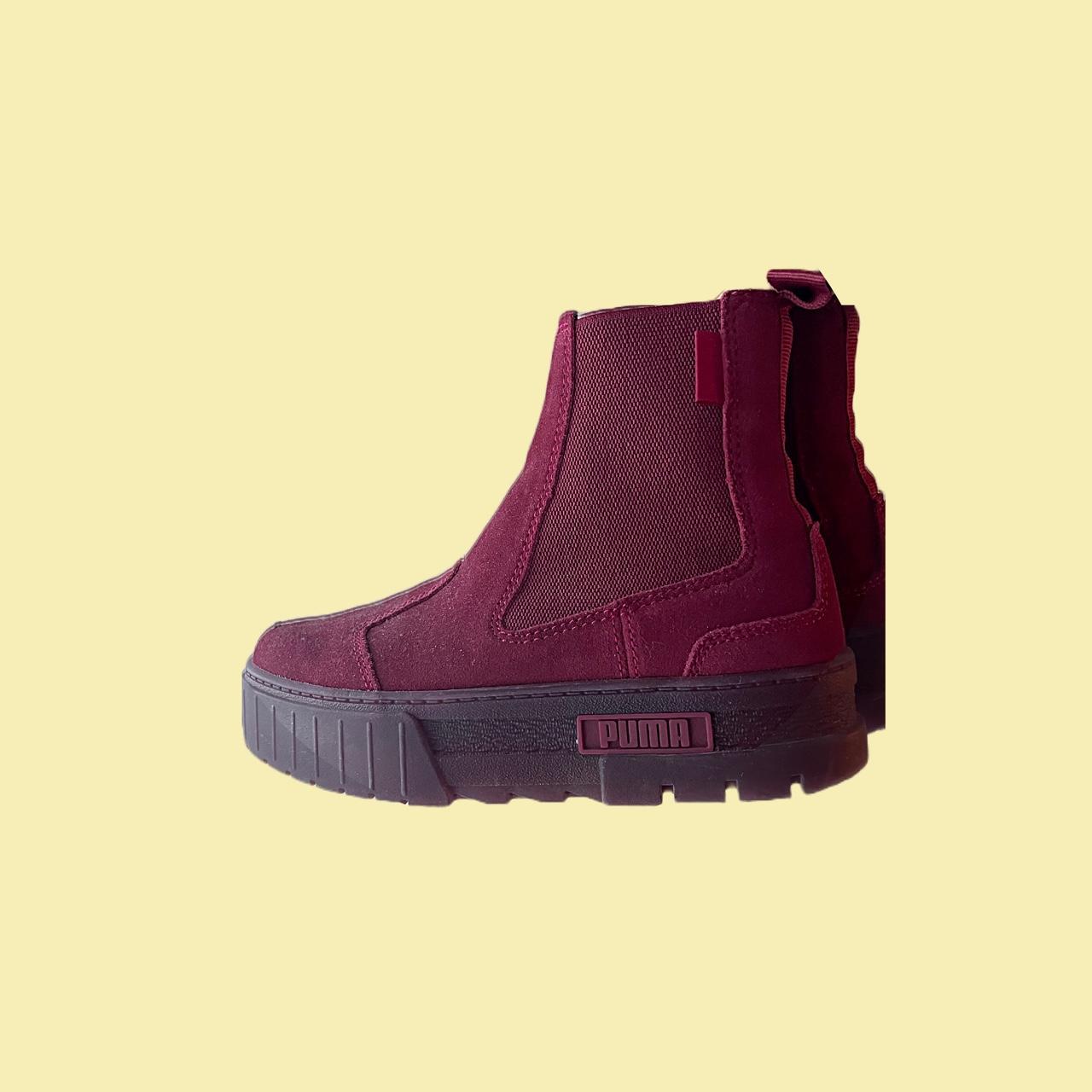 puma boots womens red