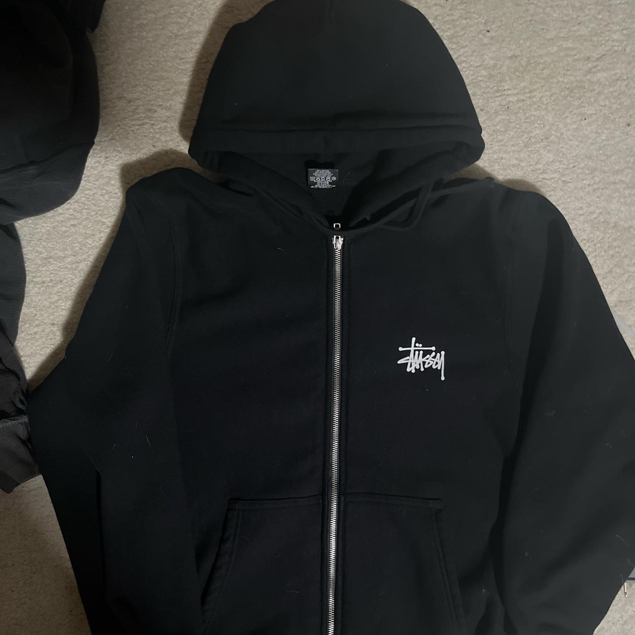 Stüssy zip up 2022 barely worn in great condition... - Depop