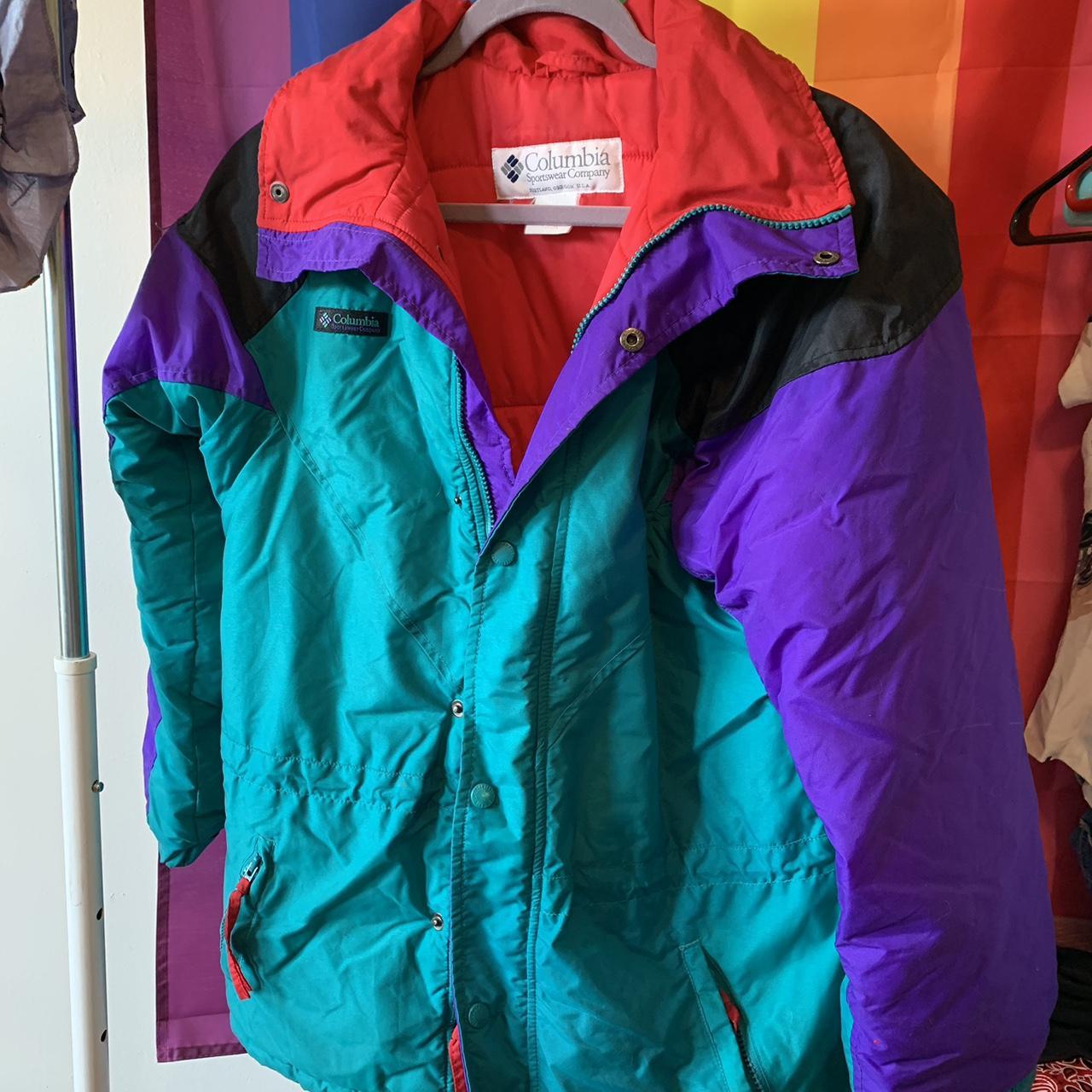 youth XL Columbia 90s winter jacket. I’m 5’7” and it... - Depop