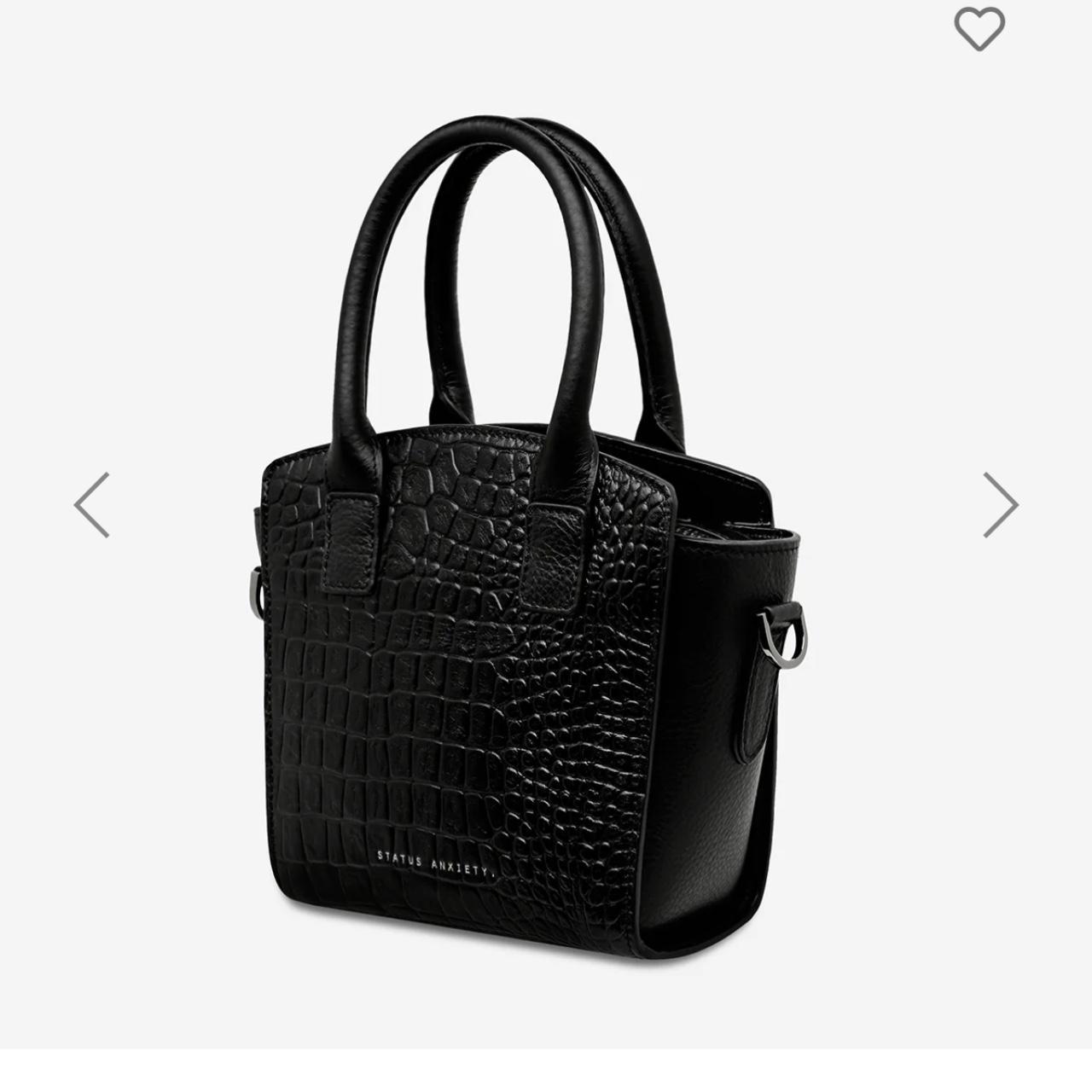 STATUS ANXIETY WORST BEHIND US handbag used... Depop