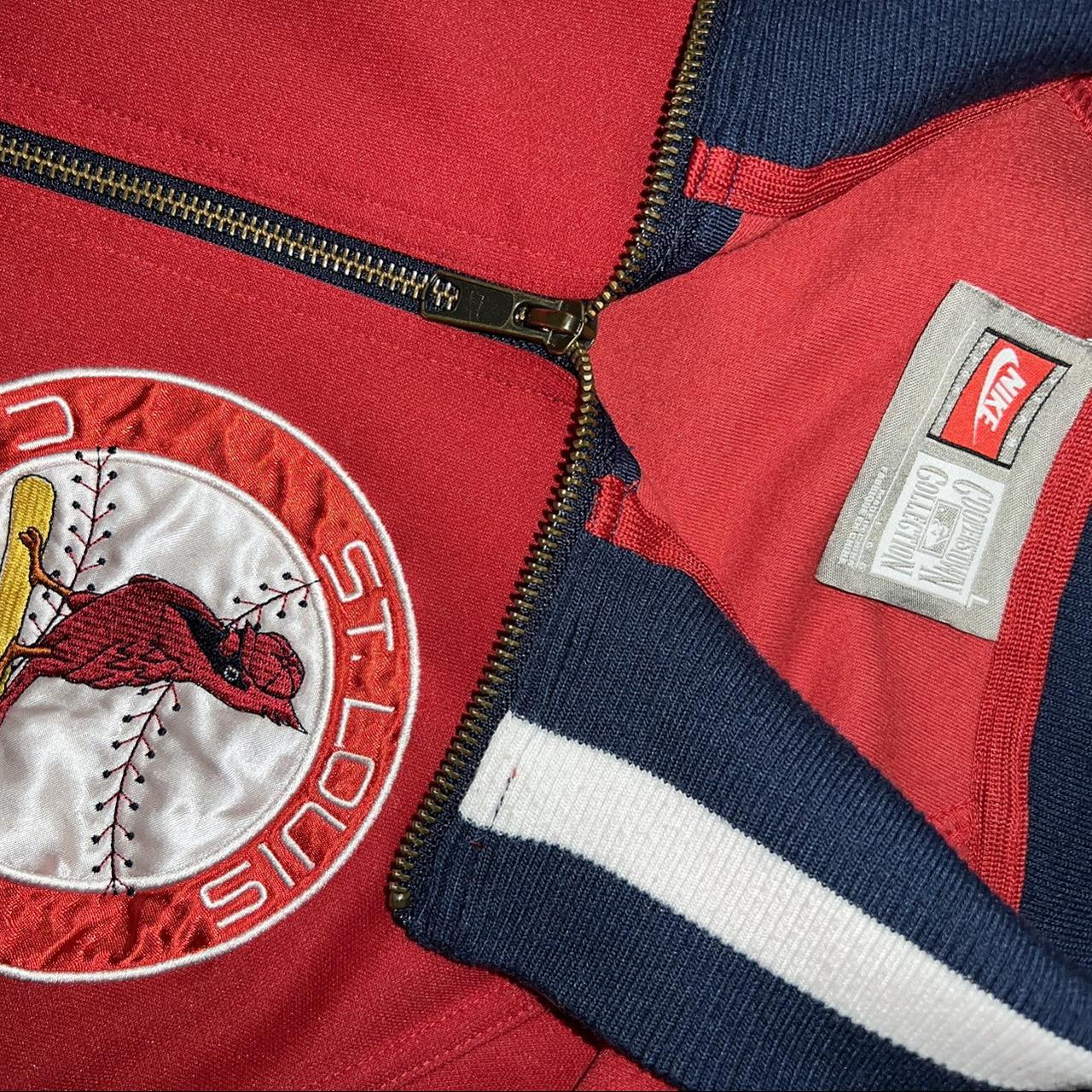 NIKE ST. LOUIS CARDINALS WARM UP JACKET - Depop