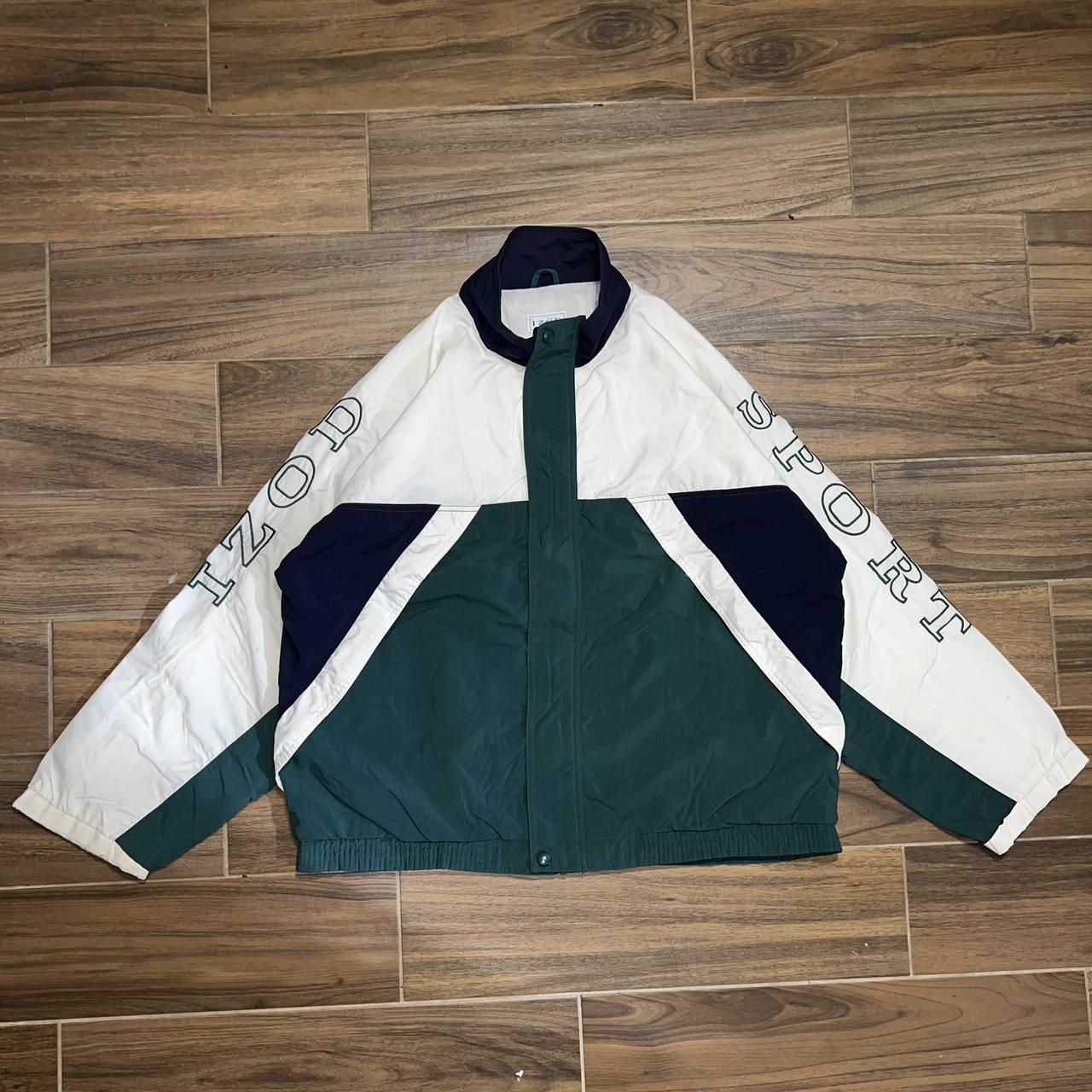 Men's green izod 2025 jacket