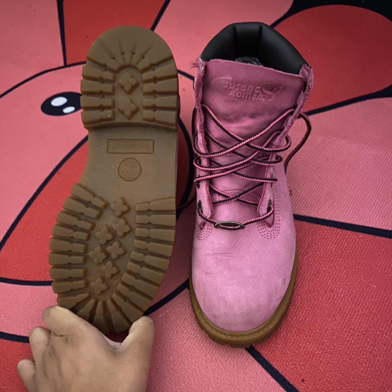 Timberland breast deals cancer boots