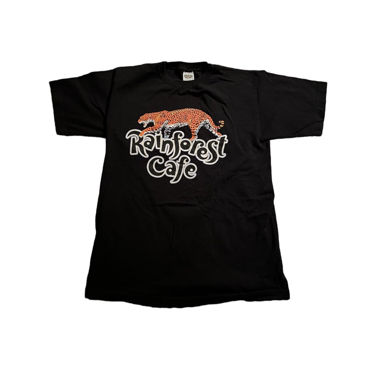 vintage rainforest cafe tee made in the usa no... Depop