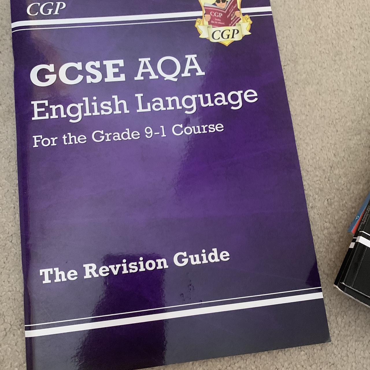 CGP GCSE AQA ENGLISH LANGUAGE REVISION GUIDE - Depop