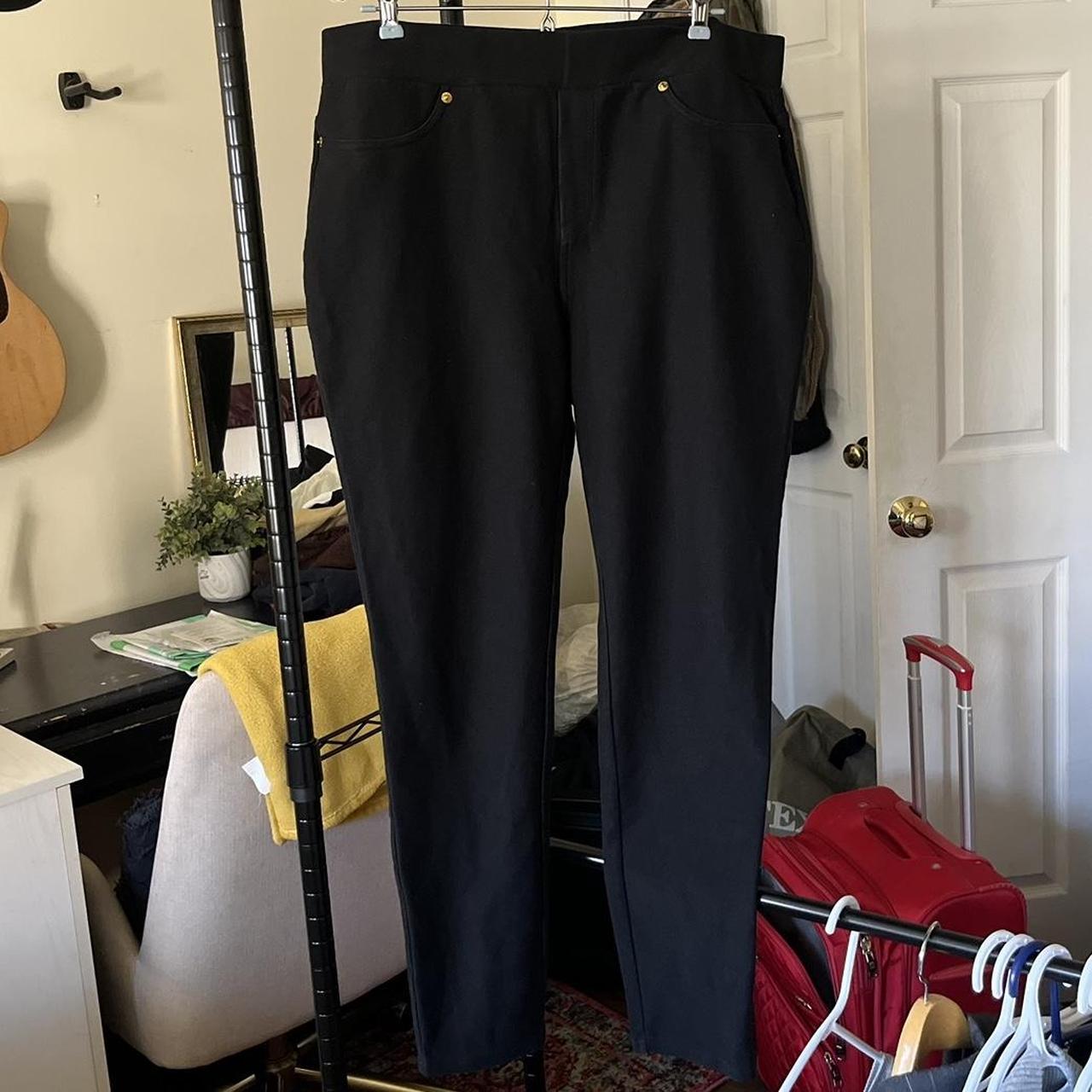 Michael Kors Women's Black Trousers | Depop