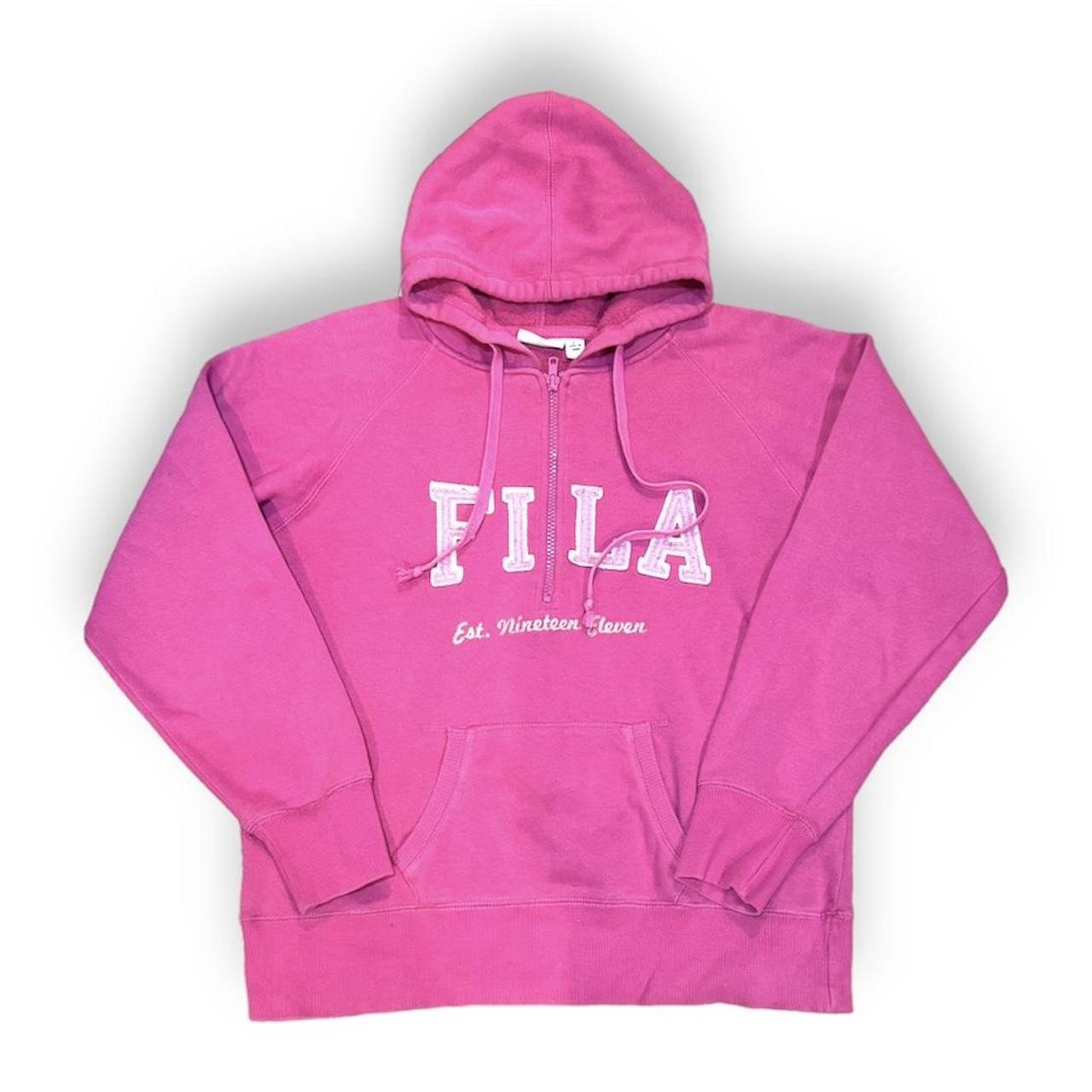 Vintage Fila Pink Hoodie Good condition Size