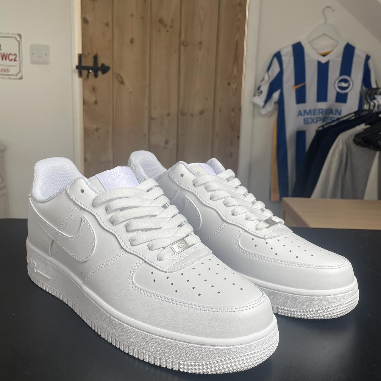 Brand new air force 1 size 9. Selling onwards as... - Depop