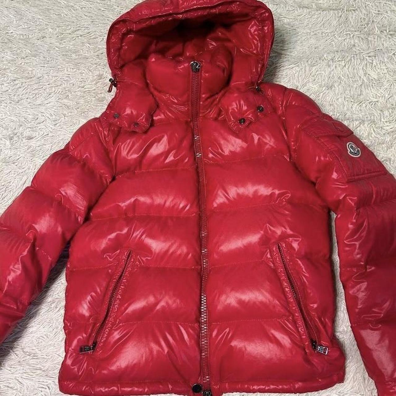 Moncler MAYA Red Drake Puffer Jacket giubbotto bnwt... - Depop